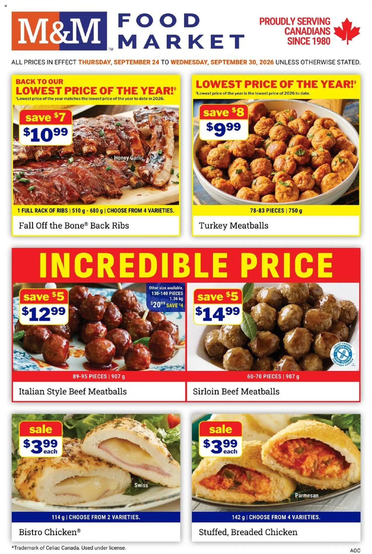 M&M Food Market flyer valid from Sep 24, 2026 | Page: 1