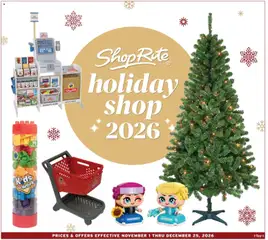Preview of ShopRite weekly ads valid from 10/29/2026