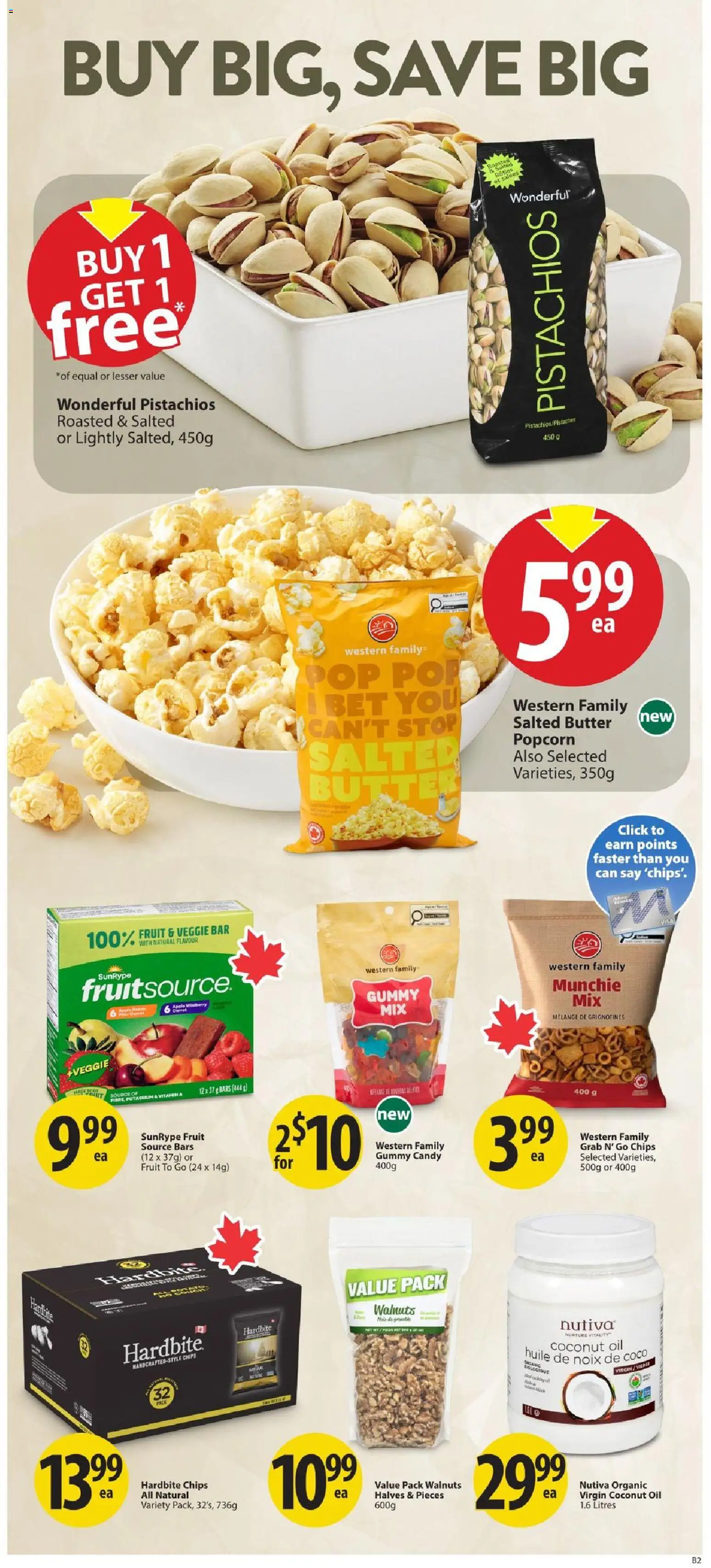 Save on foods flyer valid from Aug 27, 2026 | Page: 18 | Products: Chips, Coconut, Coconut oil, Oil