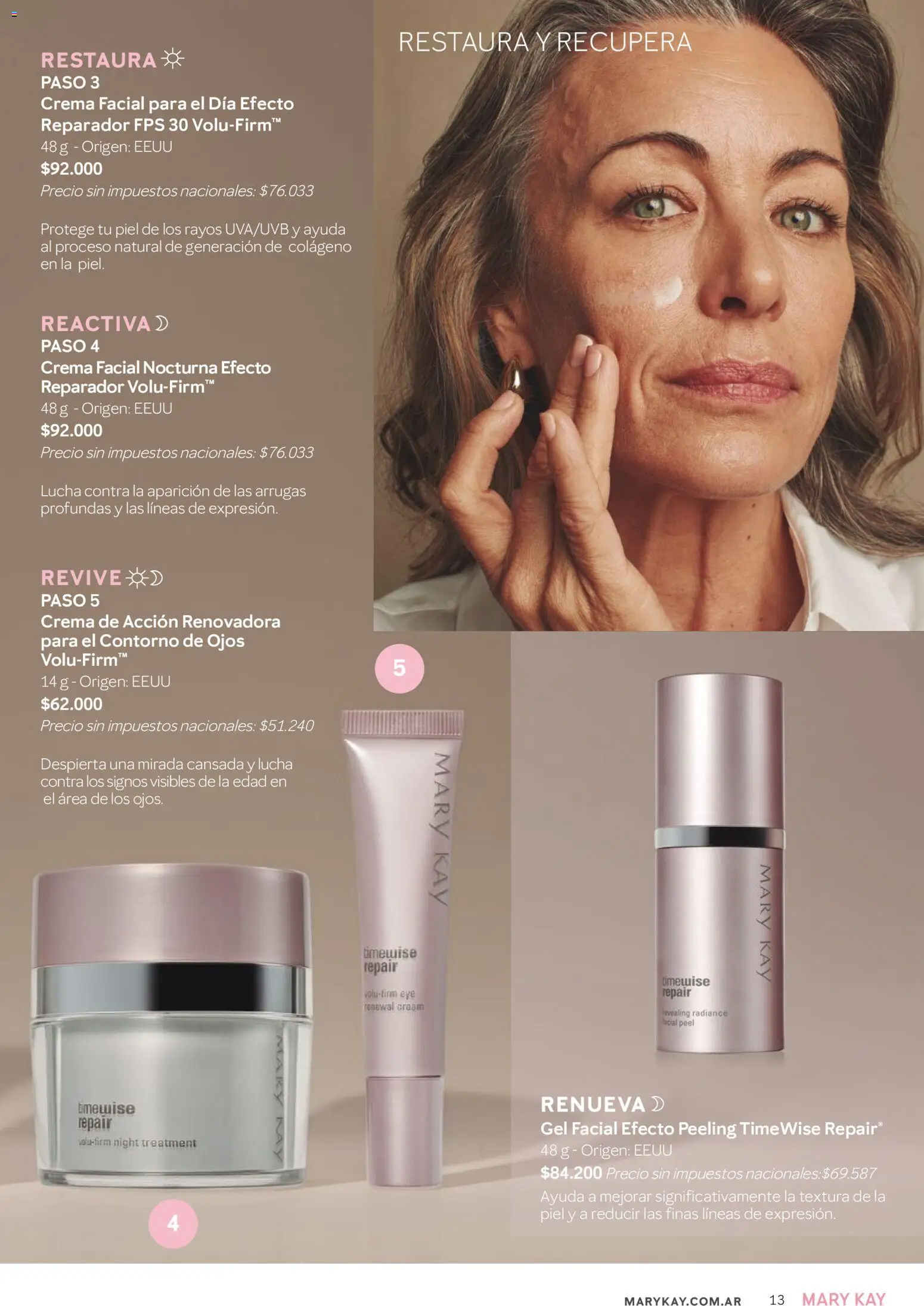 Mary Kay catálogo │ válido desde el 01/08/2026 | Página: 13 | Productos: Contorno de ojos, Contorno, Crema