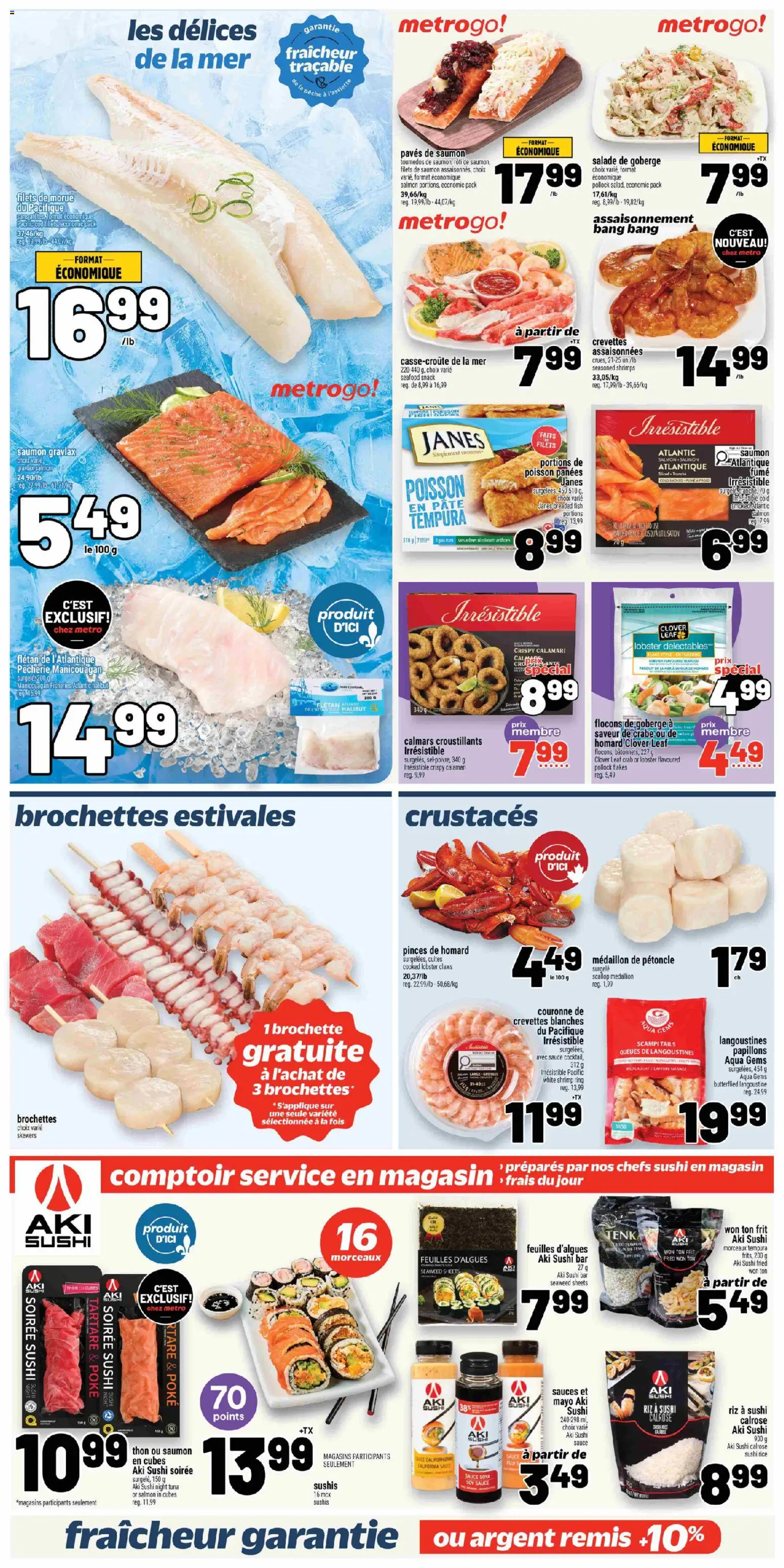 Metro flyer valid from Jun 25, 2026 | Page: 10 | Products: Rice, Fish