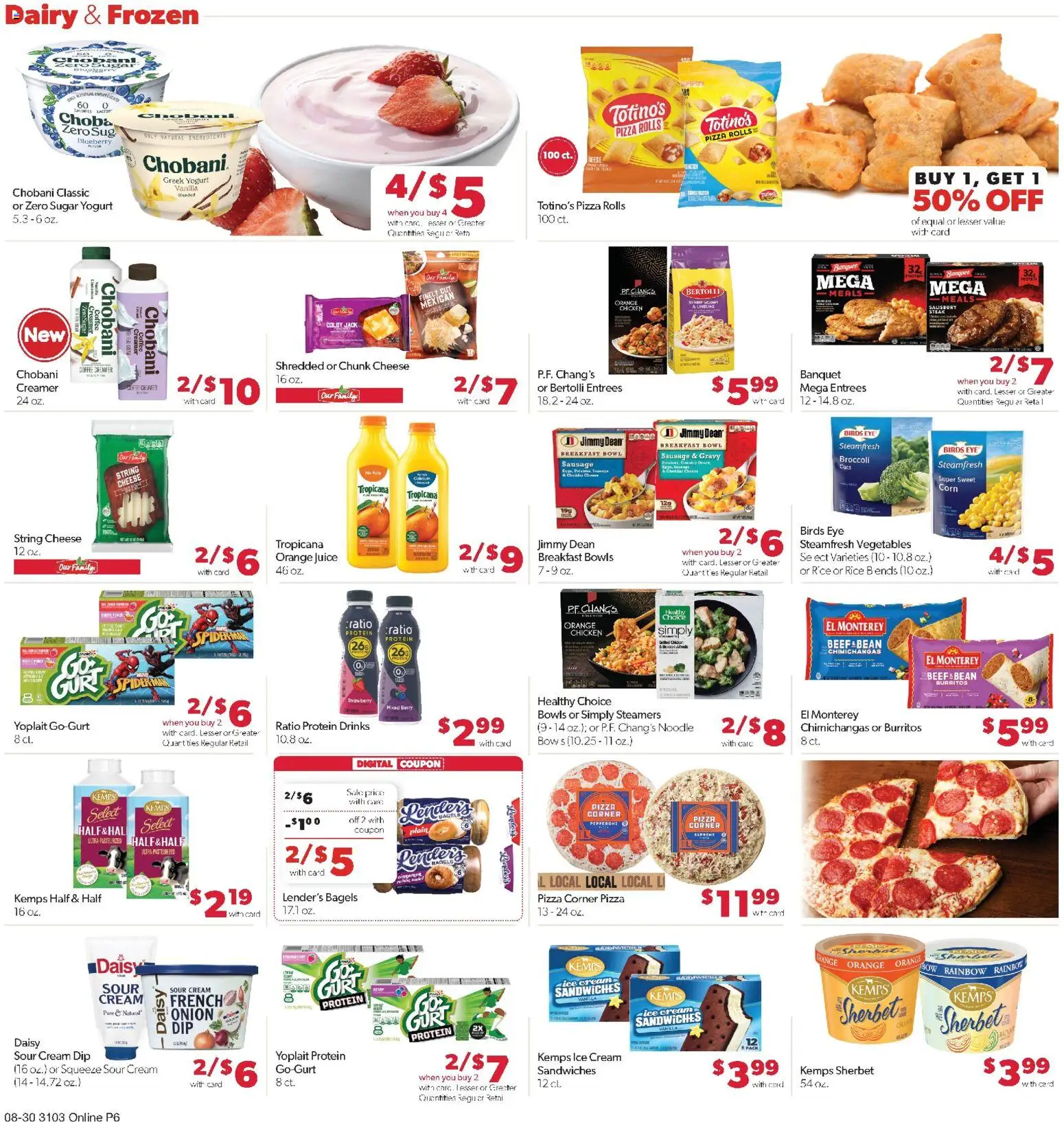 Family Fare Weekly Ad - ND - valid from 08/30/2026 | Page: 12 | Products: Yogurt, Bow, Beef, Ice cream