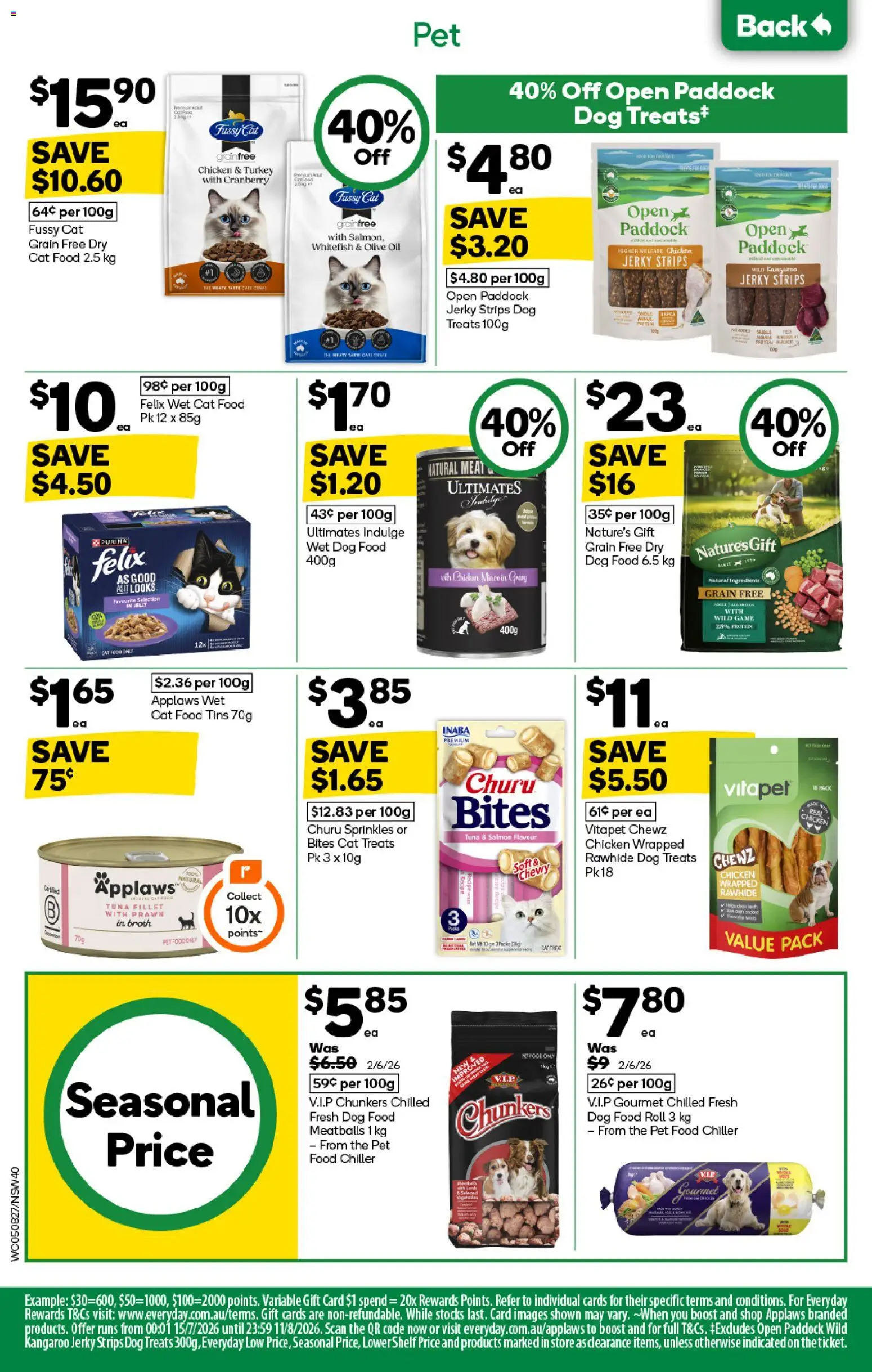 Woolworths catalogue - valid from 05/08/2026 | Page: 40 | Products: Broth, Meat, Olive oil, Chicken jerky