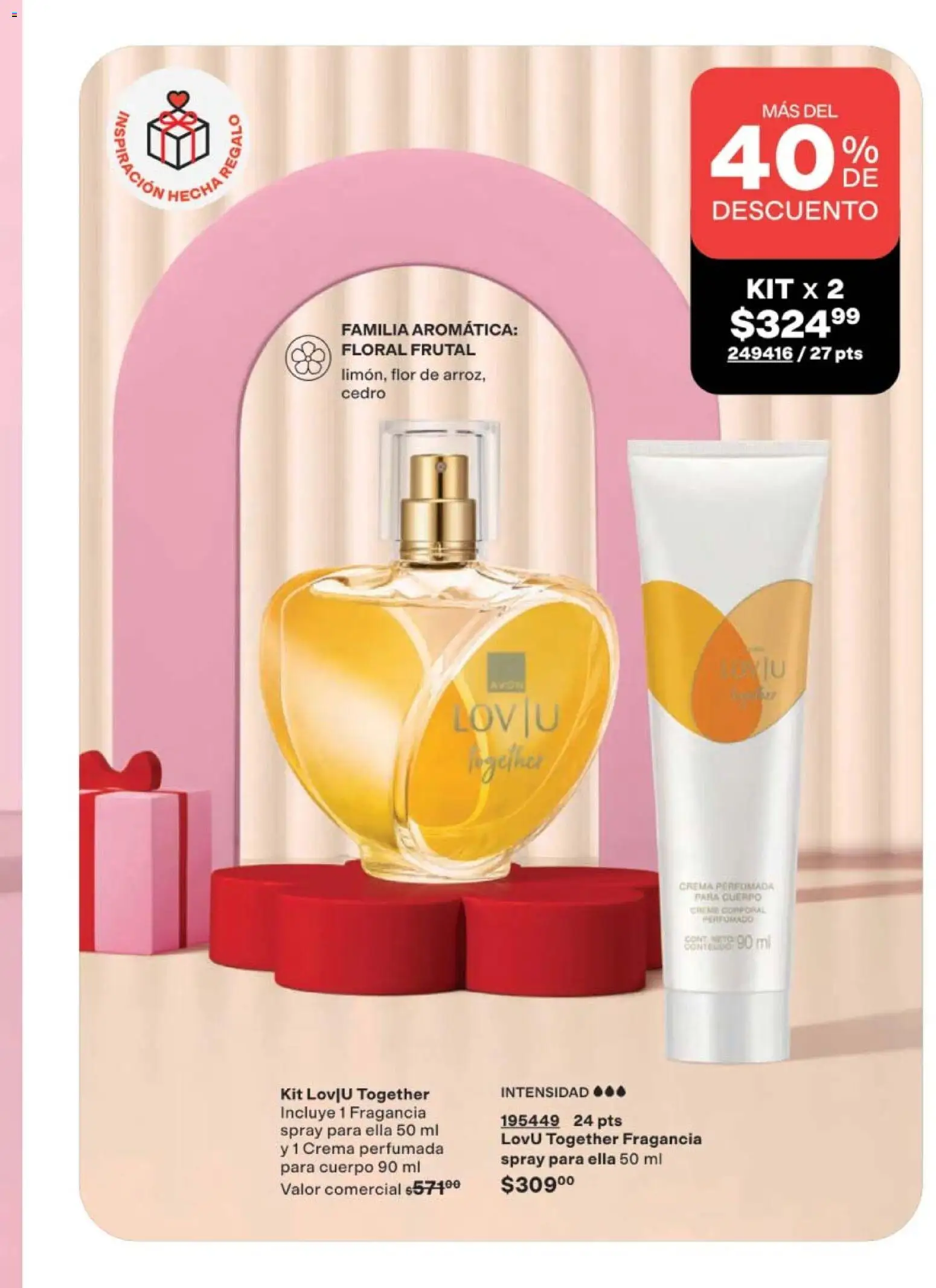 Nuevas ofertas de AVON válidas en toda la República Mexicana desde el 02.04.2026. ¡Encuentra las mejores ofertas en AVON campaña 6 2026! | Página: 23 | Productos: Crema, Body, Fragancia
