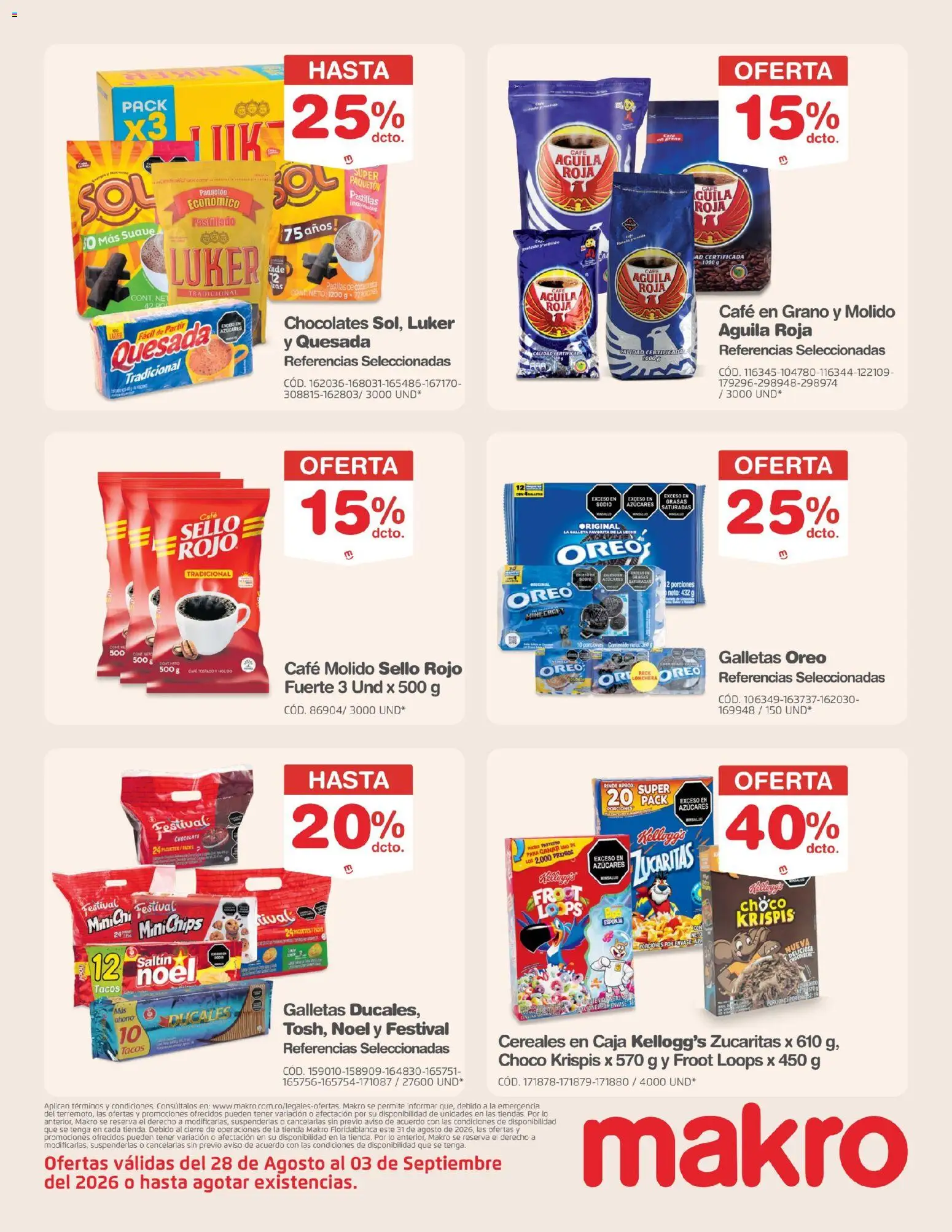 Makro revista - valida desde el 28/08/2026 | Página: 12