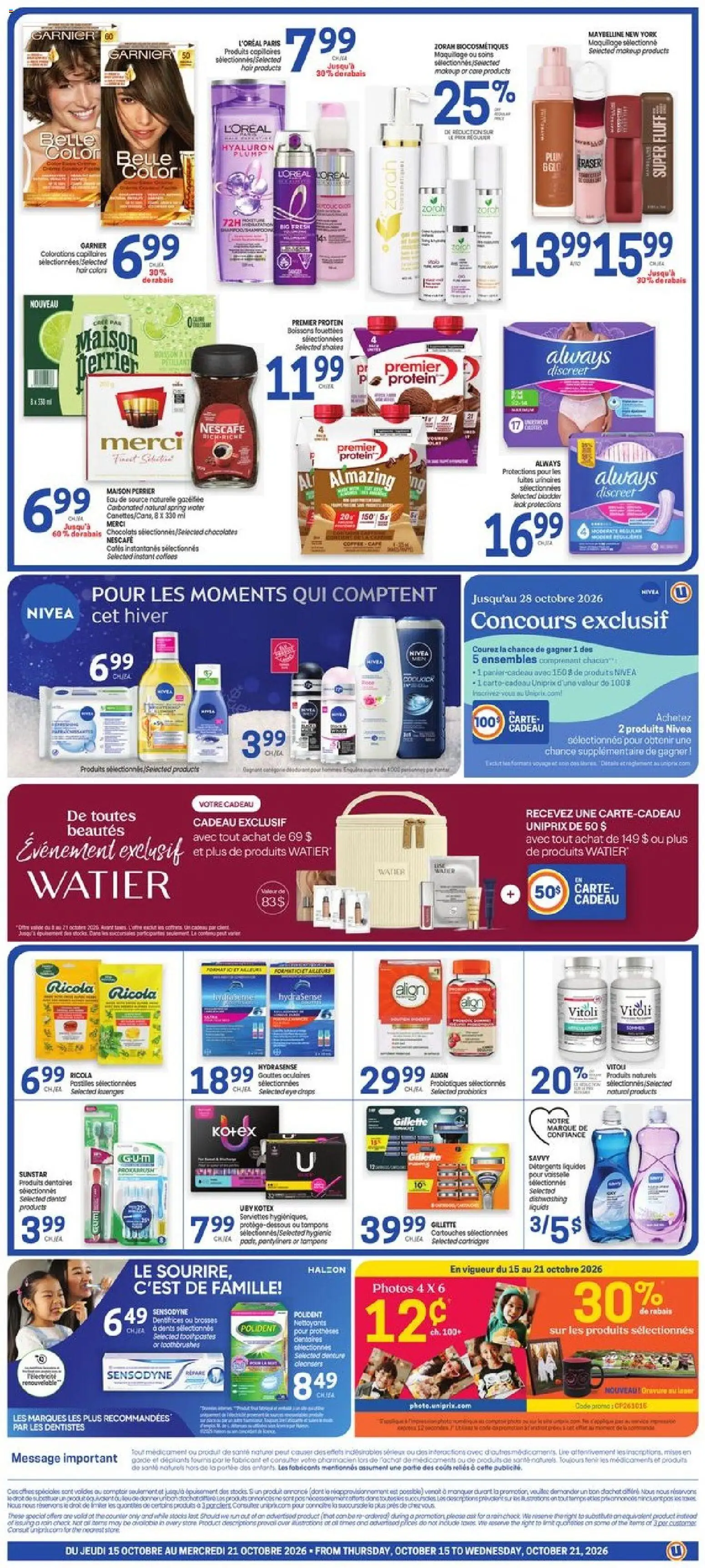 Uniprix flyer valid from Oct 15, 2026 | Page: 2