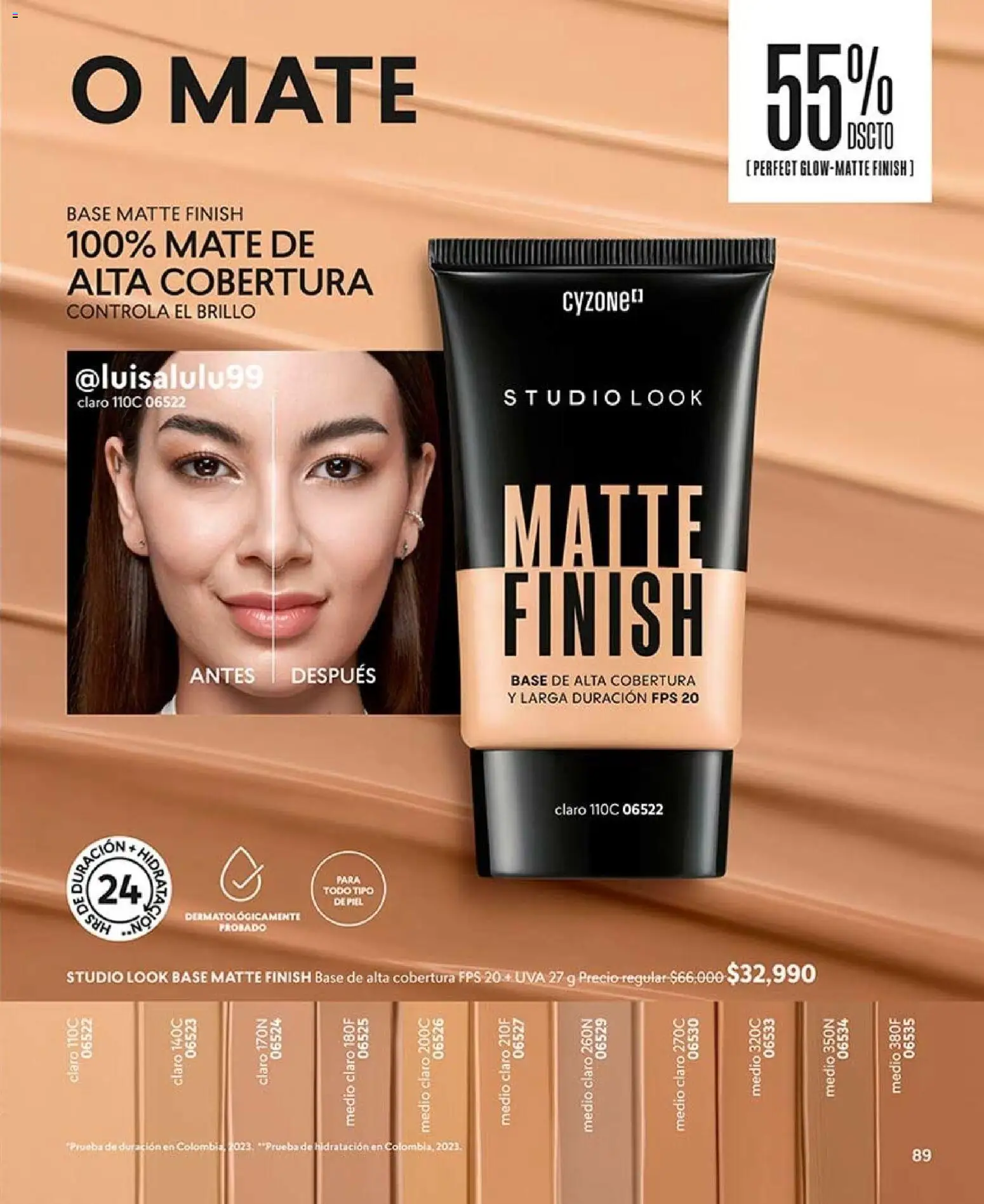 CyZone revista - valida desde el 07/09/2026 | Página: 101 | Productos: Brillo, Uva