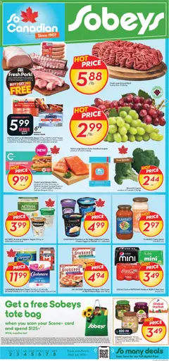 Preview of Sobeys weekly flyer / circulaire from shop Sobeys valid from Jul 2, 2026