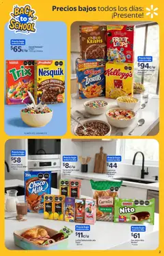 Vista previa de Walmart folleto Back to School, nuevo folleto de la tienda, válido en México a partir del 13/08/2026 | Página: 2