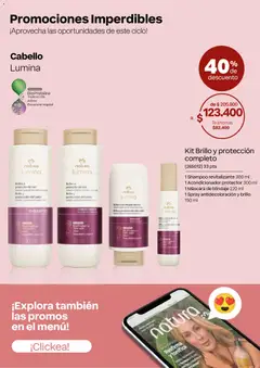 Natura catálogo Ciclo 11 -  Vista previa de la revista de la tienda Natura valido desde el 01/07/2026 | Página: 8 | Productos: Shampoo, Brillo, Mascarilla, Acondicionador
