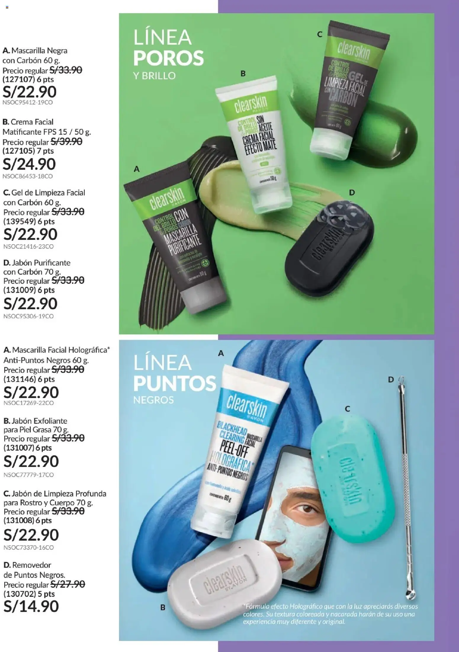 Catálogo Avon válido desde 21.04.2026 | Página: 135 | Productos: Exfoliante, Jabón, Aceite, Crema