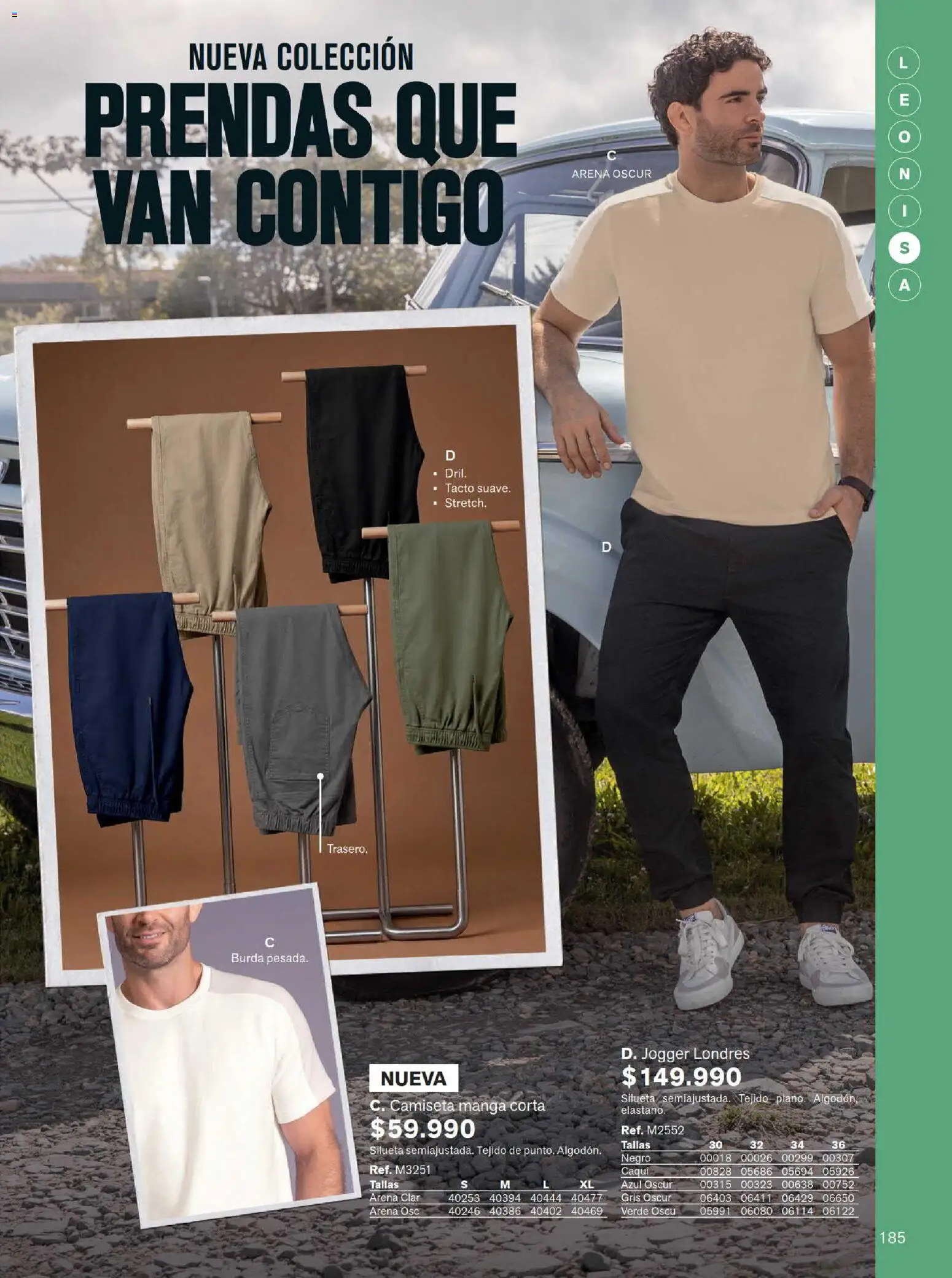 Leonisa revista - valida desde el 15/07/2026 | Página: 185 | Productos: Camiseta