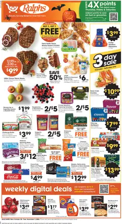 Preview of Ralphs weekly ads valid from 10/28/2026