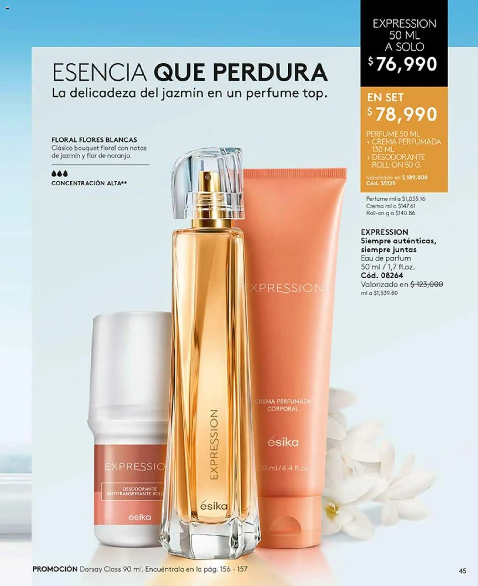 Ésika revista - valida desde el 15.05.2026 | Página: 45 | Productos: Crema, Perfume, Desodorante