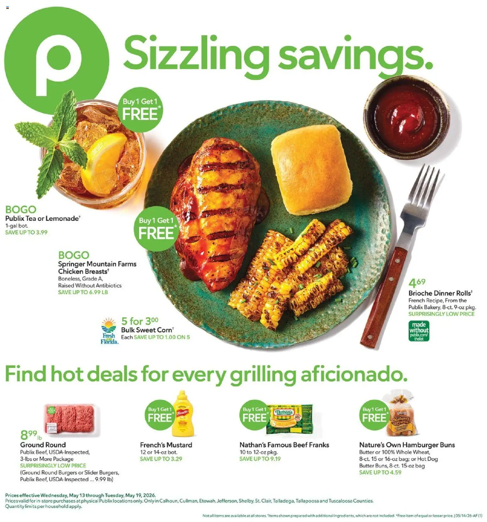 Publix Weekly Ad - valid from 13.05.2026 | Page: 1