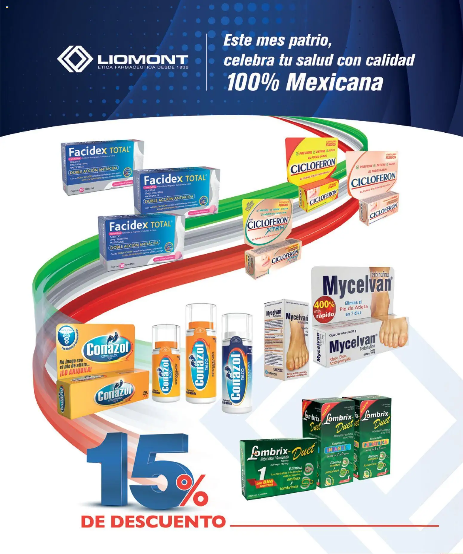 Nuevas ofertas de Soriana válidas en toda la República Mexicana desde el 01/09/2026. ¡Encuentra las mejores ofertas en Soriana Folleto Farmacia Soriana Híper Nacional! | Página: 6 | Productos: Caja, Tableta