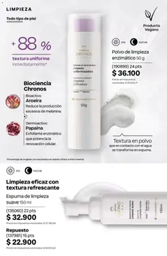 Vista previa Catálogo Natura Ciclo 7 válido desde el 06.05.2026 | Página: 156 | Productos: Polvo, Agua, Espuma