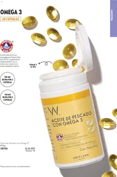 Oriflame catálogo válido desde el 11.09.2026 | Página: 89 | Productos: Aceite de pescado, Pescado, Aceite, Omega