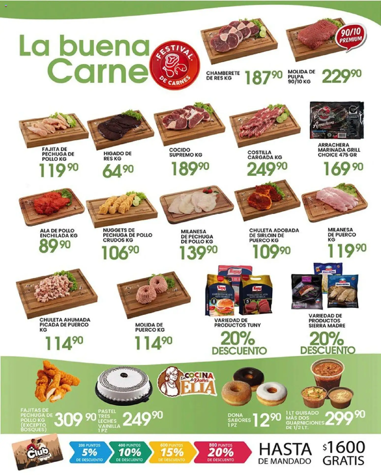 Nuevas ofertas de Alsuper válidas en toda la República Mexicana desde el 19.05.2026. ¡Encuentra las mejores ofertas en Alsuper folleto! | Página: 2 | Productos: Pollo, Res, Cocina, Sierra
