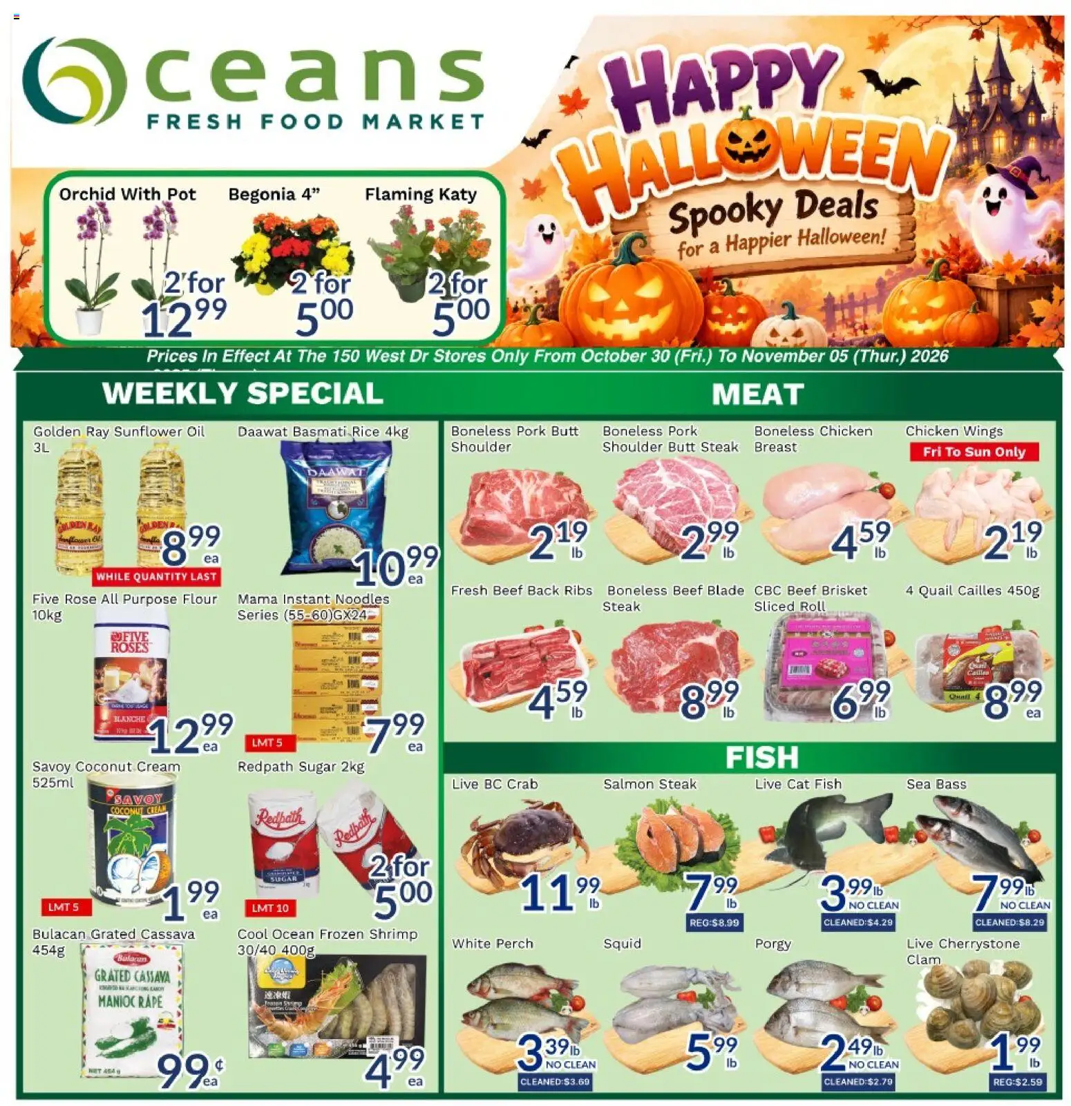 Oceans flyer valid from Oct 30, 2026 | Page: 1