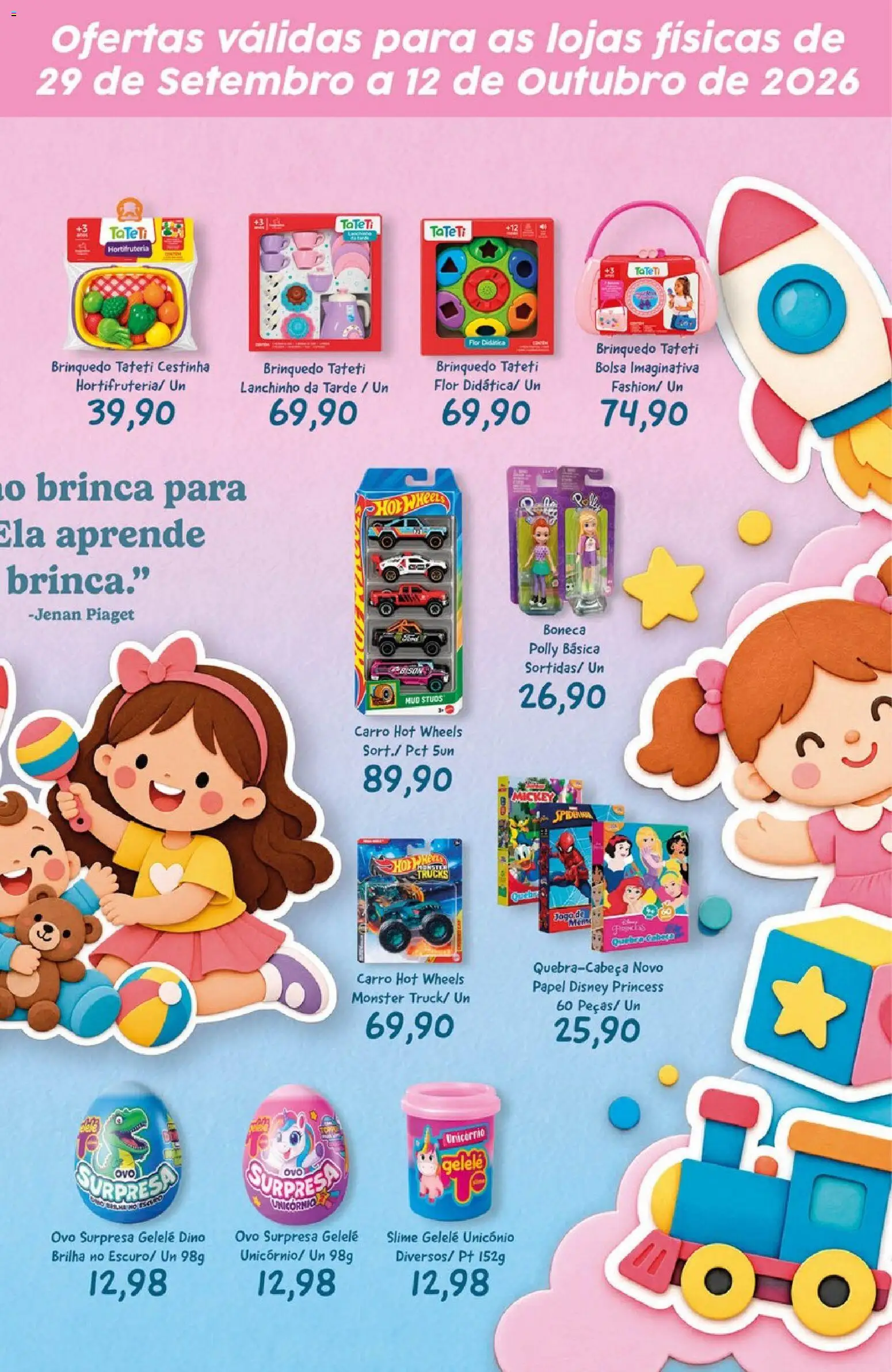 Tauste Folheto - válido de 29/09/2026 | Página: 5 | Produtos: Slime, Ovos, Monster, Bolsa