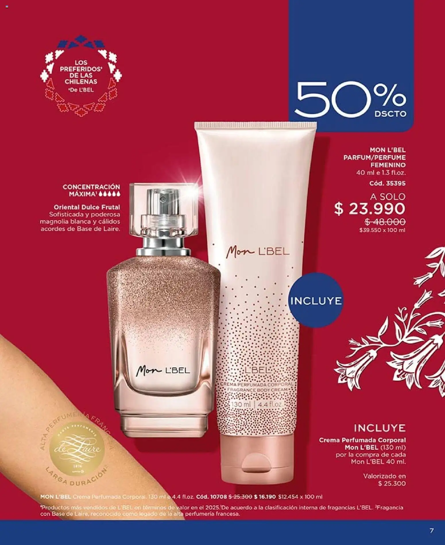 Catálogo L'Bel Campaña 13 │ válido desde el 26.07.2026 | Página: 7 | Productos: Perfume, Fragancia, Base, Crema