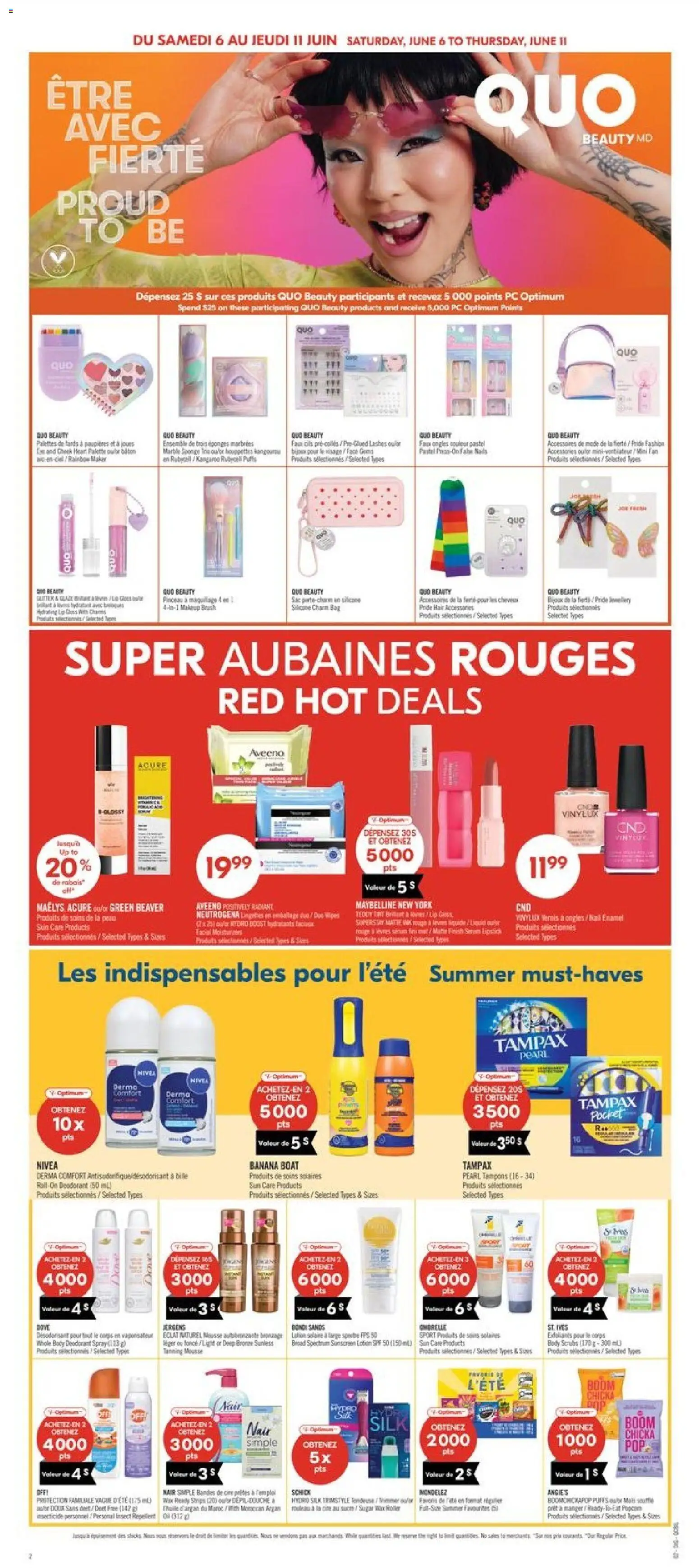 Pharmaprix flyer valid from 05.06.2026 | Page: 7 | Products: PC, Bag, Nail polish, Deodorant