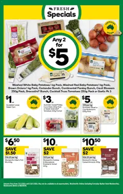 Preview of Woolworths catalogue NT - valid from 20.05.2026 | Page: 14 | Products: Almonds, Honey, Cucumbers, Parsley