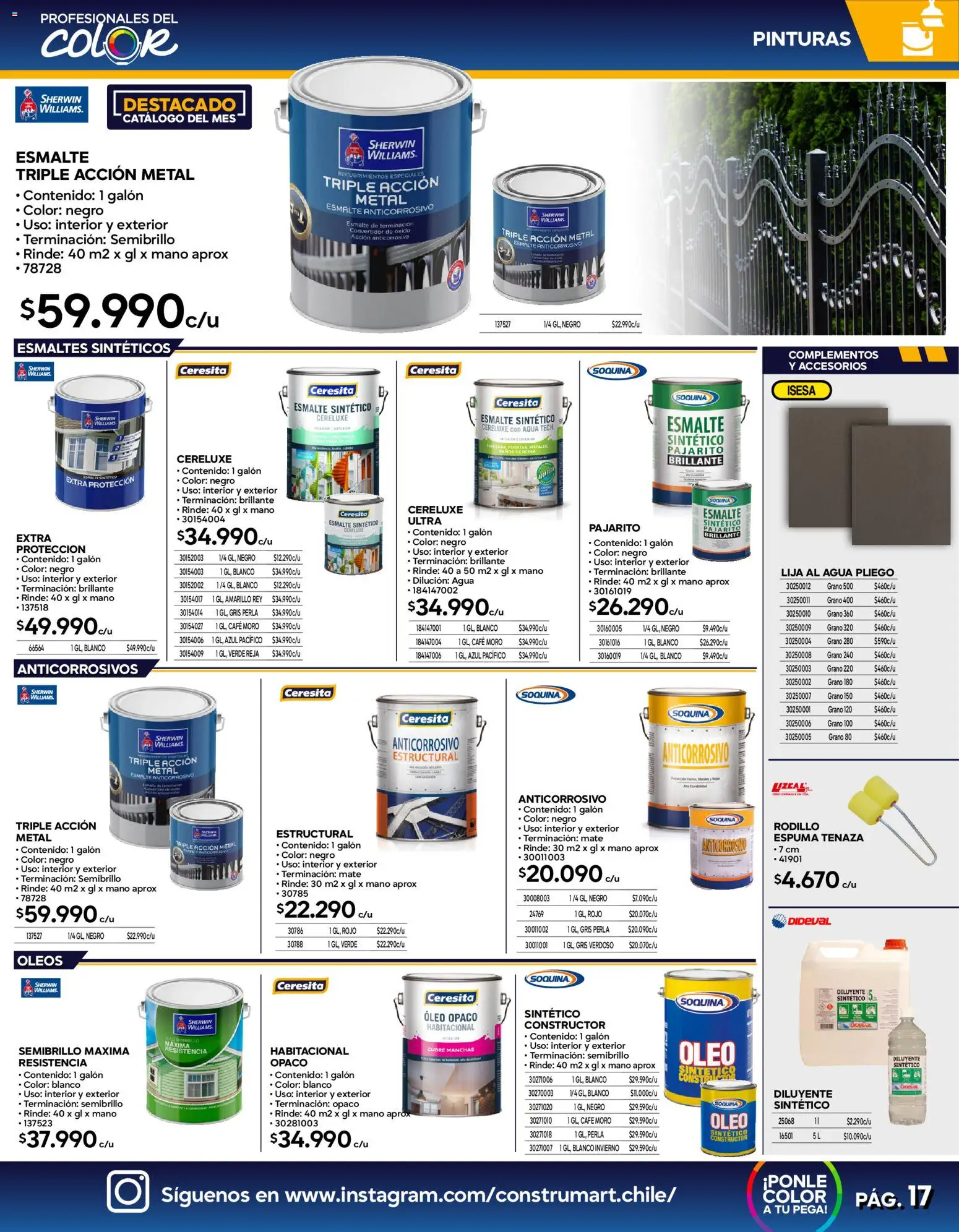 Construmart Ofertas │ válido desde el 01.03.2026 | Página: 17 | Productos: Espuma, Cocina, Tenaza, Mate