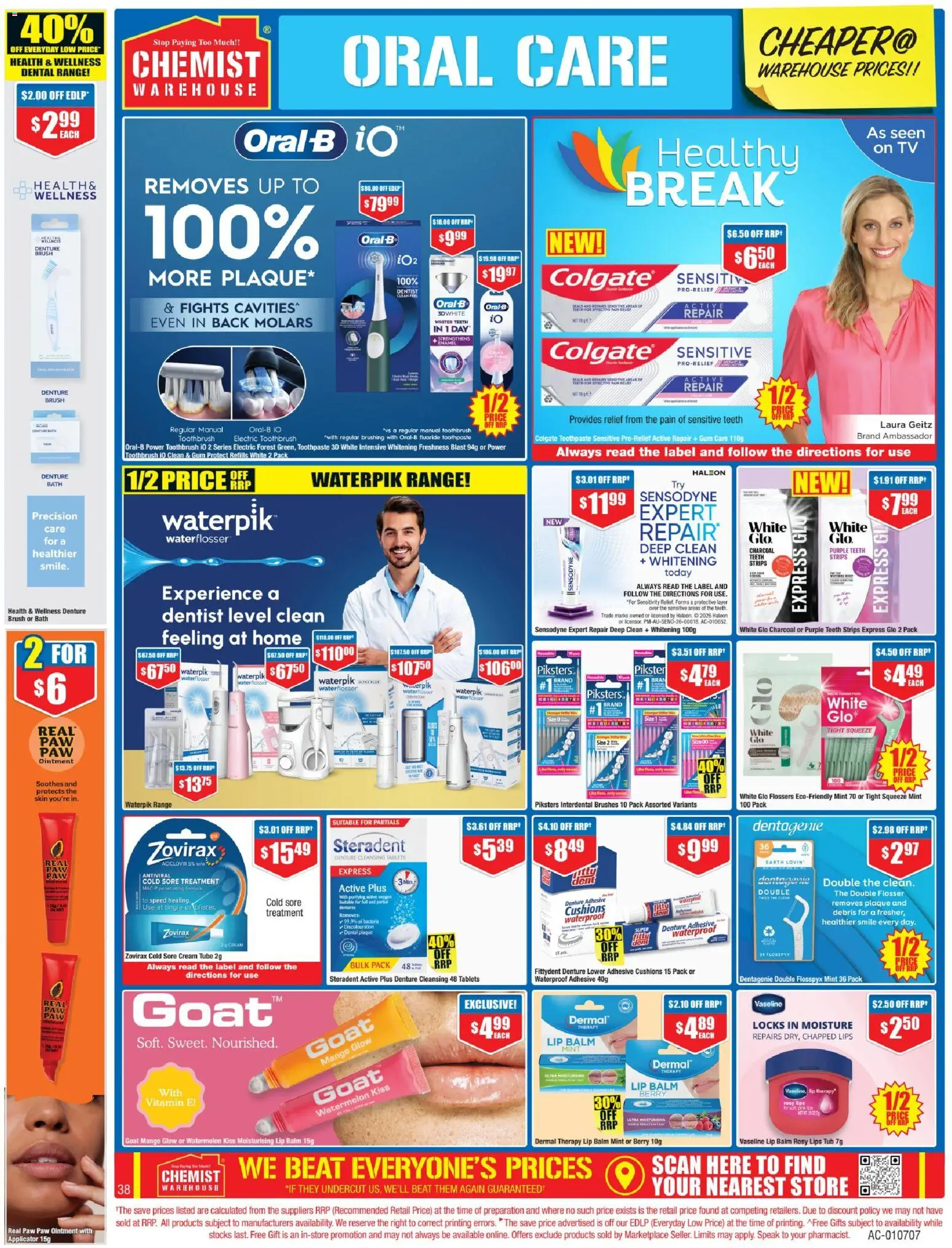 Chemist Warehouse catalogue - valid from 23.04.2026 | Page: 38 | Products: Brush, Mango, Tv, Electric toothbrush