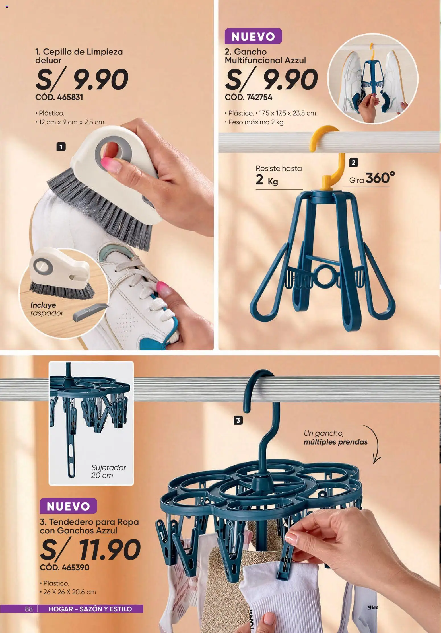 Catálogo Azzorti válido desde 31/08/2026 | Página: 88 | Productos: Ropa, Peso, Raspador