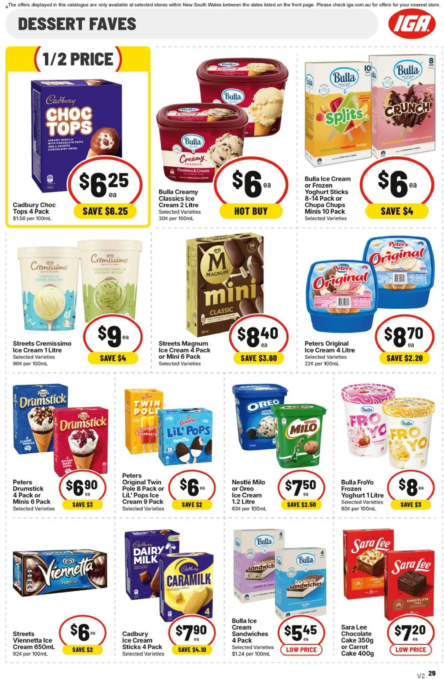 IGA catalogue - valid from 22/07/2026 | Page: 28 | Products: Dairy, Yoghurt, Chips, Raspberry