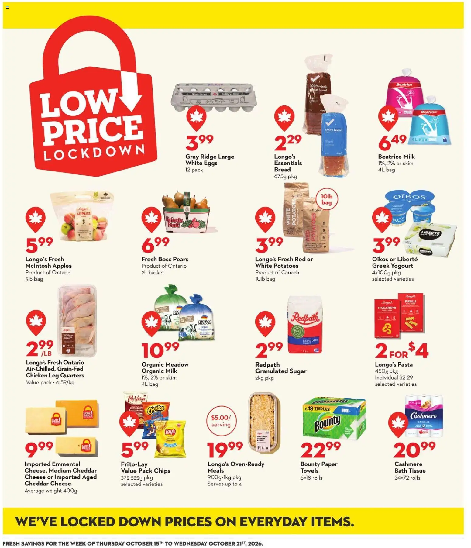 Longo's flyer valid from Oct 15, 2026 | Page: 17