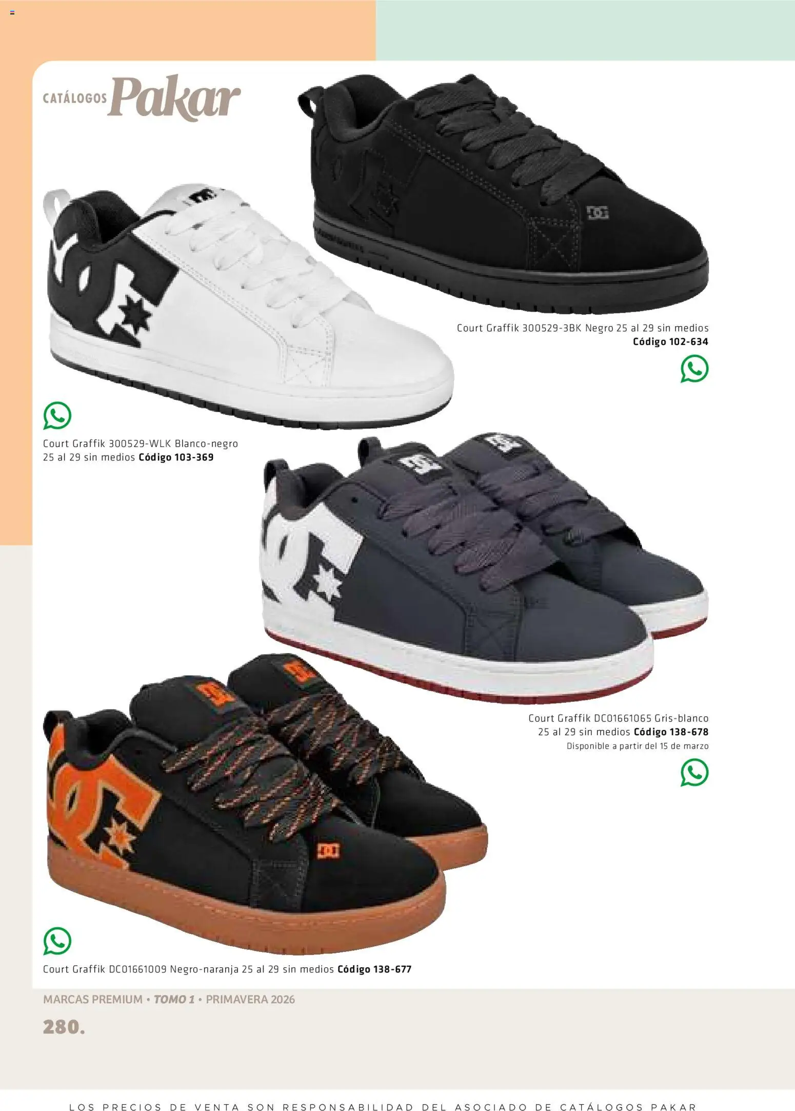 Nuevas ofertas de SC Pakar válidas en toda la República Mexicana desde el 27/02/2026. ¡Encuentra las mejores ofertas en SC Pakar catálogo Premium Men Tomo 1! | Página: 280
