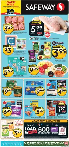 Preview of Safeway weekly flyer / circulaire from shop Safeway valid from 04.06.2026