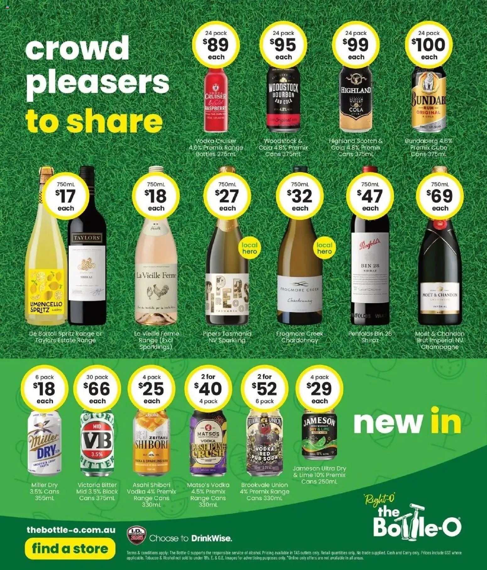 The Bottle-O catalogue - valid from 14/09/2026 | Page: 8 | Products: Champagne, Alcohol, Vodka, Moët