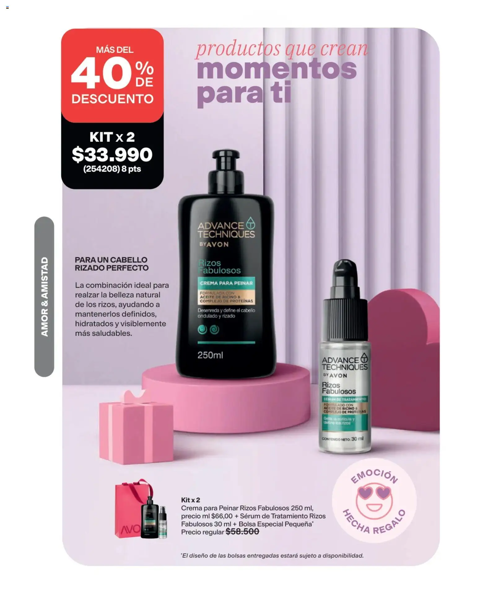 Avon revista - valida desde el 03/08/2026 | Página: 40 | Productos: Bolsa, Serum, Combinación, Aceite