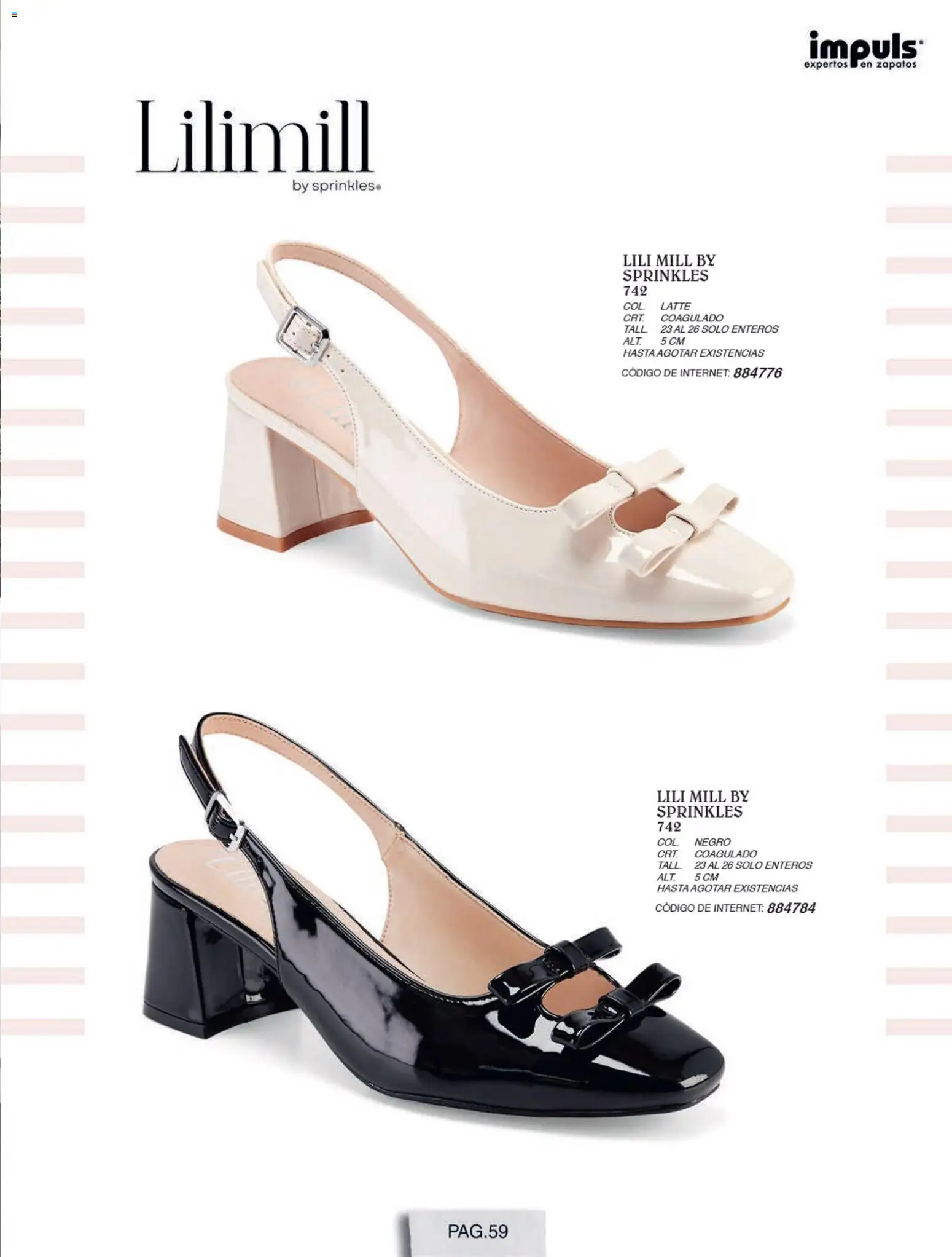 Nuevas ofertas de Impuls válidas en toda la República Mexicana desde el 01/07/2026. ¡Encuentra las mejores ofertas en Impuls catálogo Otoño Invierno! | Página: 61 | Productos: Zapatos