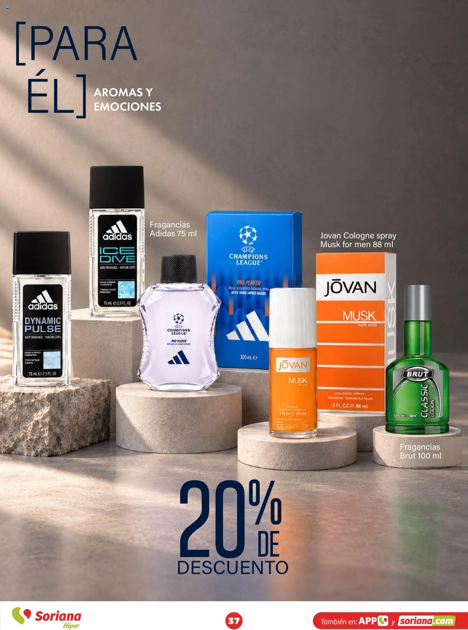 Nuevas ofertas de Soriana válidas en toda la República Mexicana desde el 15/10/2026. ¡Encuentra las mejores ofertas en Soriana folleto Modo #Glowing! | Página: 37