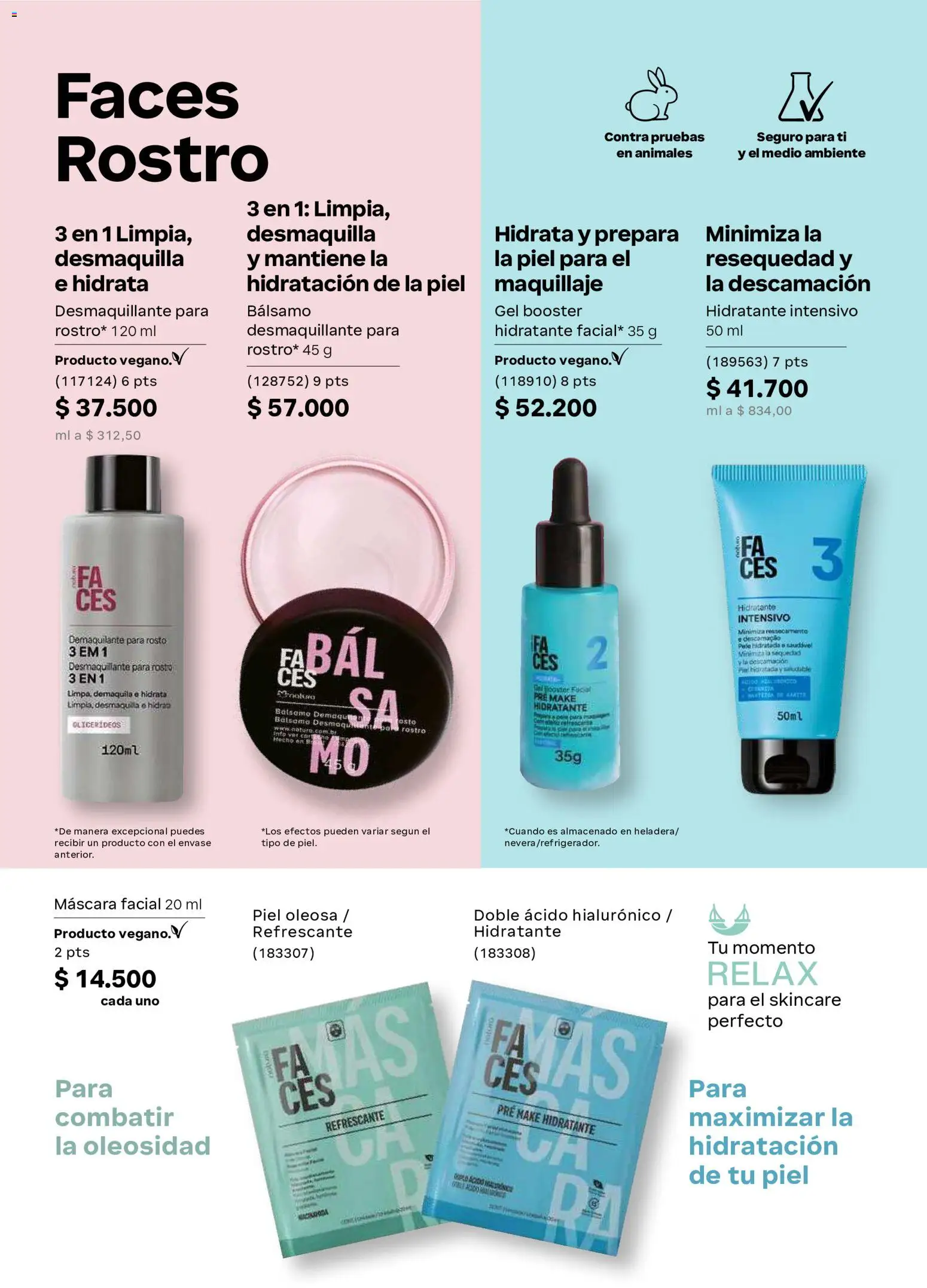 Natura revista - valida desde el 01/07/2026 | Página: 115 | Productos: Bálsamo, Maquillaje, Máscara, Desmaquillante