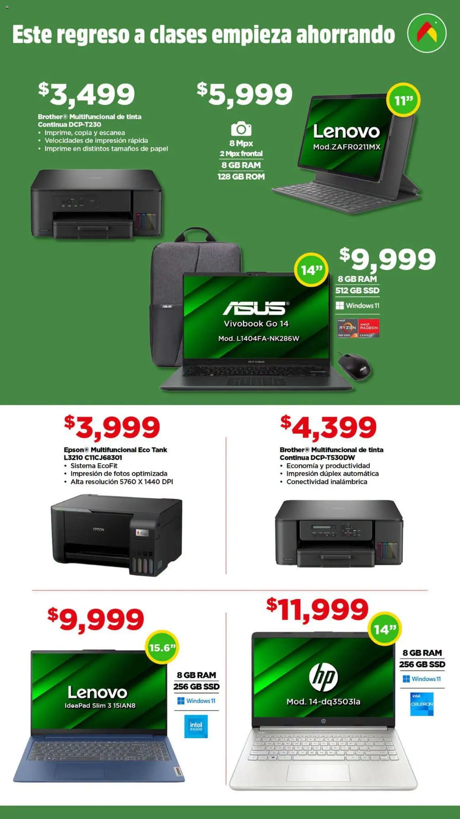 Nuevas ofertas de Bodega Aurrerá válidas en toda la República Mexicana desde el 10/07/2026. ¡Encuentra las mejores ofertas en Bodega Aurrerá folleto Back to School! | Página: 5