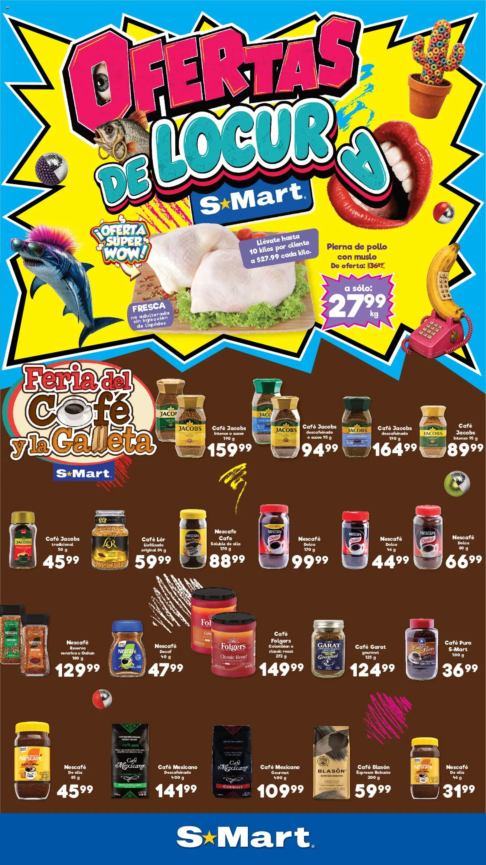 Nuevas ofertas de S-Mart válidas en toda la República Mexicana desde el 06/10/2026. ¡Encuentra las mejores ofertas en S-Mart folleto Ofertas de feria Monterrey! | Página: 1