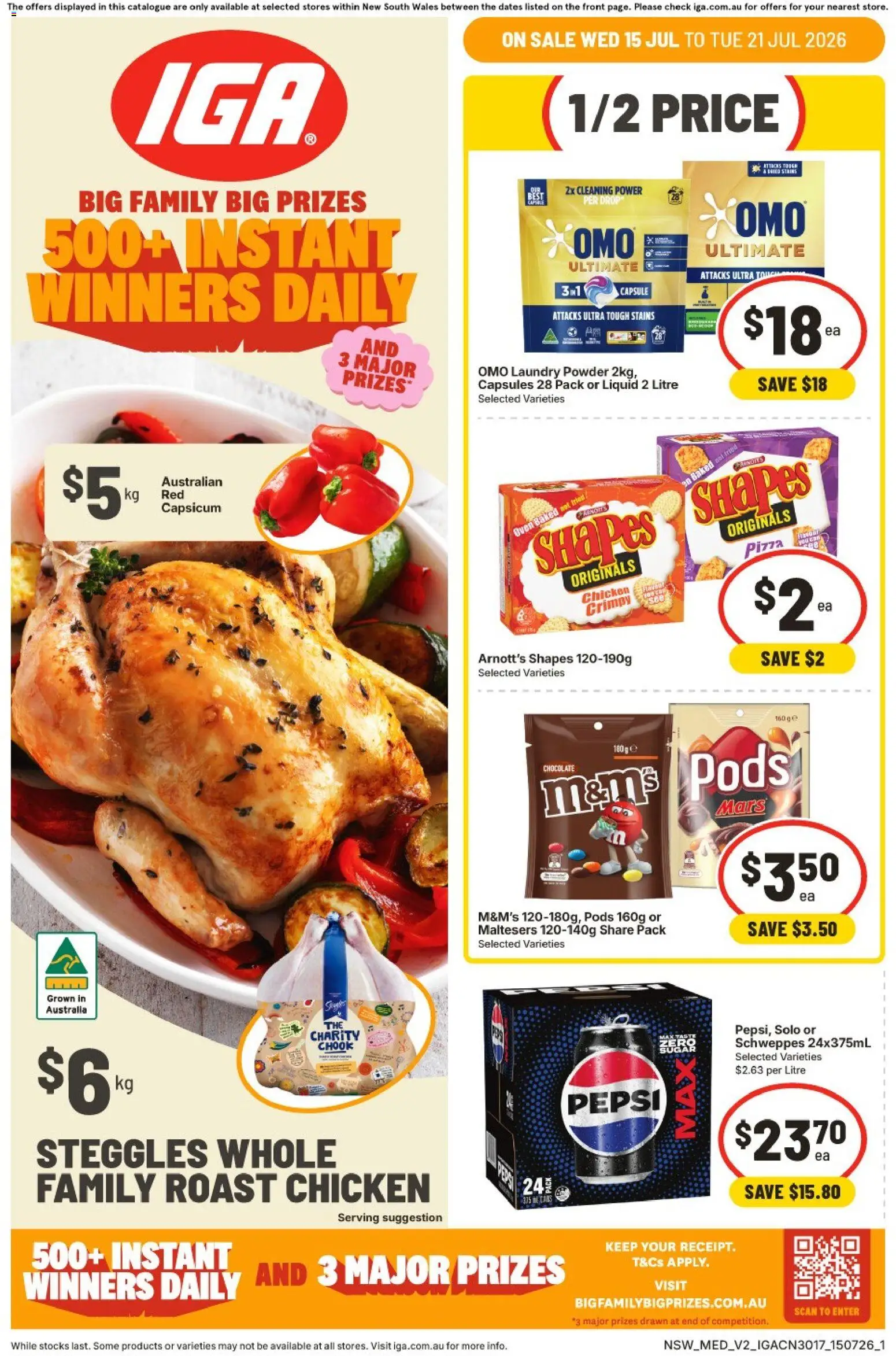 ﻿IGA catalogue from 15/07/2026 > Big discounts catalogue cover