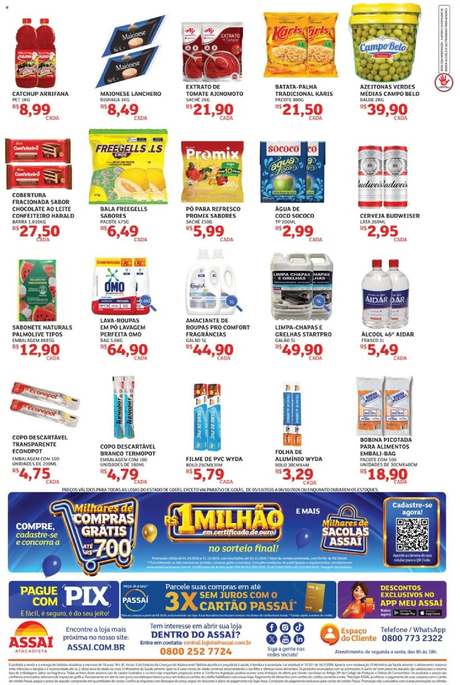 Assaí Atacadista Folheto - válido de 05/10/2026 | Página: 2