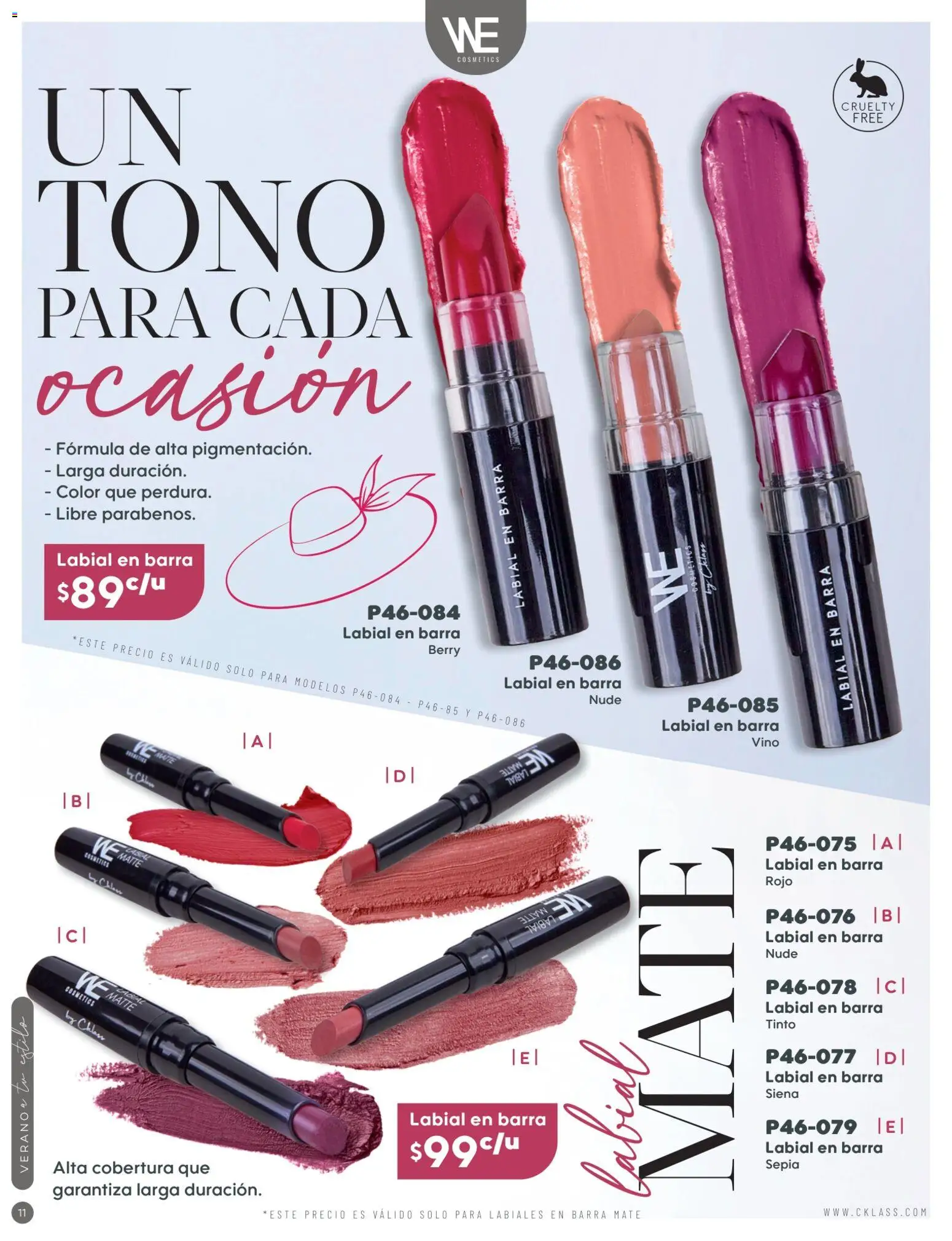 Nuevas ofertas de Cklass válidas en toda la República Mexicana desde el 02/07/2026. ¡Encuentra las mejores ofertas en Cklass catálogo Verano WE & Home! | Página: 12 | Productos: Barra, Mate, Vino