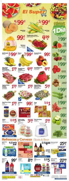 Preview of El Super weekly ads valid from 08/19/2026