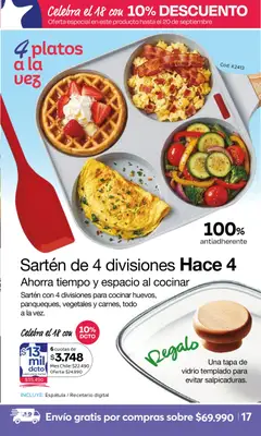 A3D Ofertas válido desde el 01.09.2026 | Página: 17 | Productos: Espatula, Platos, Sobre, Sartén