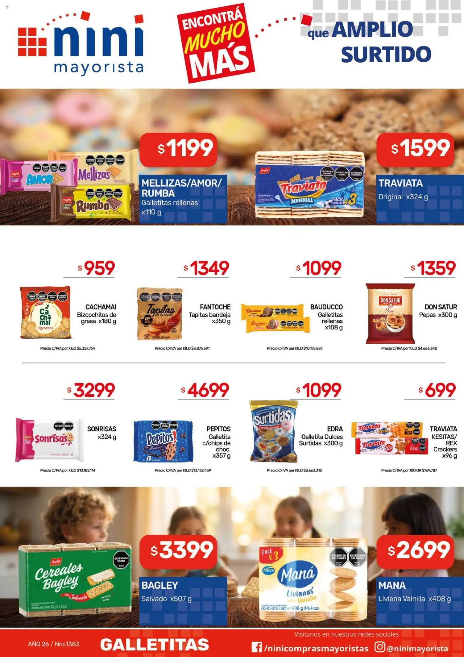 Revista de ofertas NINI Mayorista - Página 38 - Ofertas válidas hasta el 1 de noviembre de 2026
