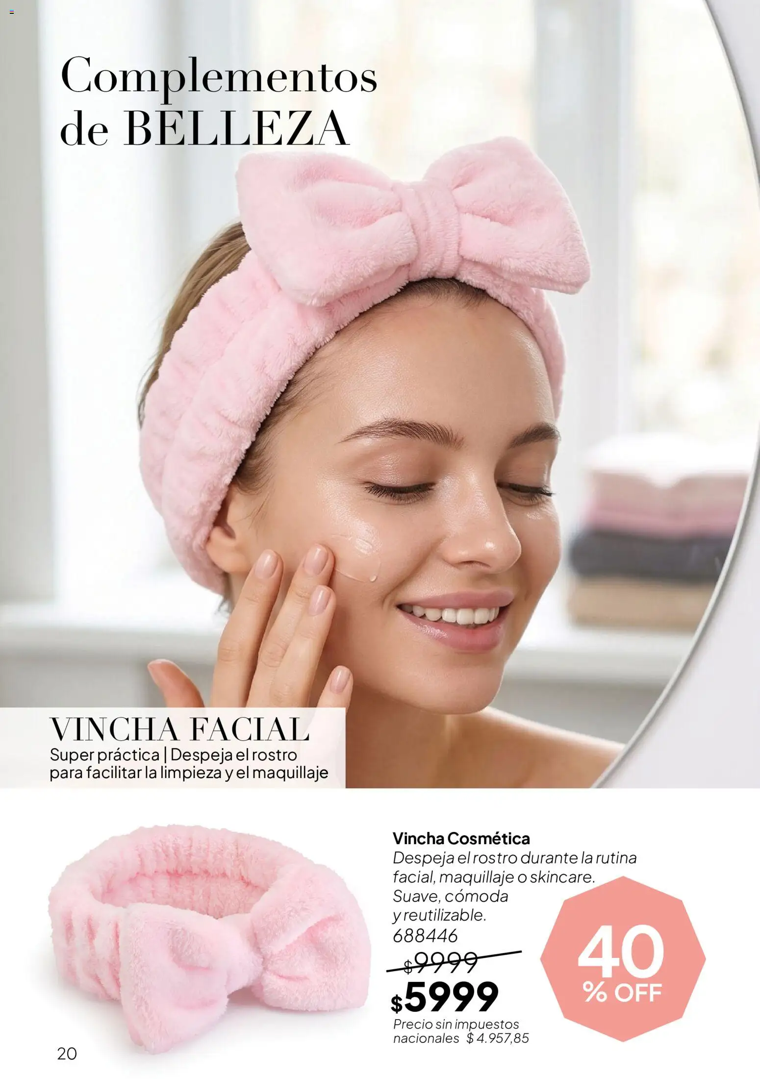 Tupperware Folleto │ válido desde el 01/09/2026 | Página: 21 | Productos: Vincha, Cómoda, Maquillaje
