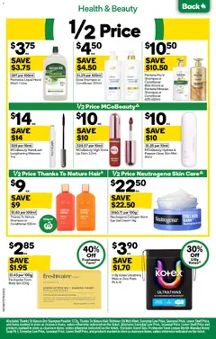 Preview of Woolworths catalogue - valid from 08/07/2026 | Page: 32 | Products: Shampoo, Cream, Lemon, Lip stain